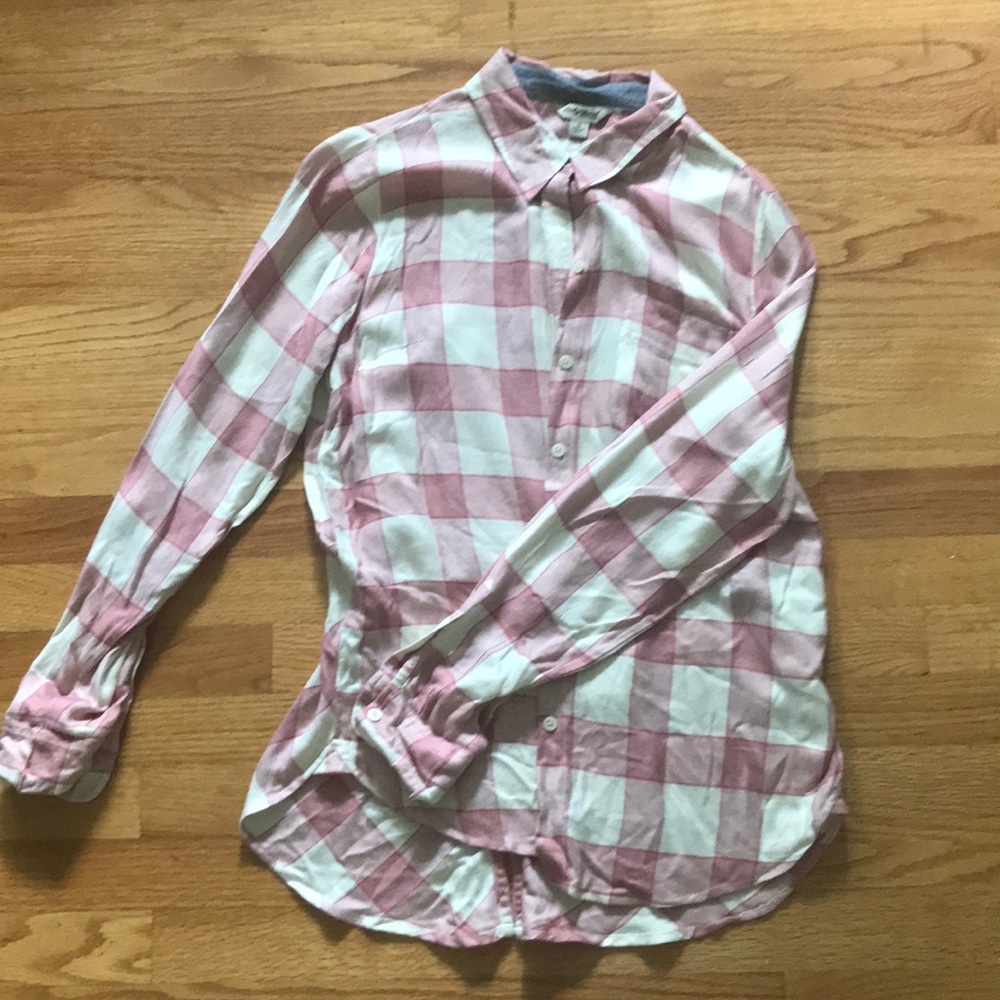 Lucky Brand Loose Fitting Plaid